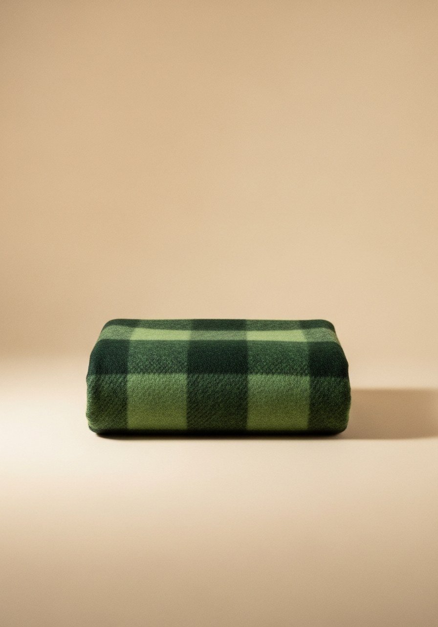 Buffalo Check Wool Throw