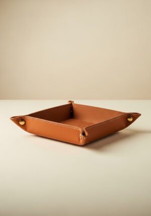 Leather Valet Tray