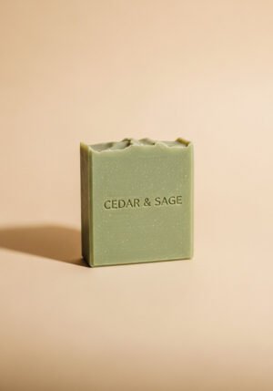 Milled Bar Soap, Cedar & Sage