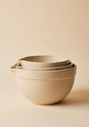 Stoneware Mixing Bowl Set