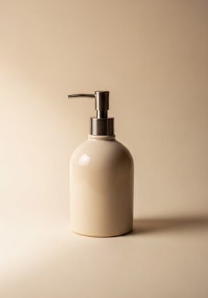 Stoneware Soap Pump