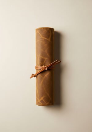 Waxed Canvas Pencil Roll